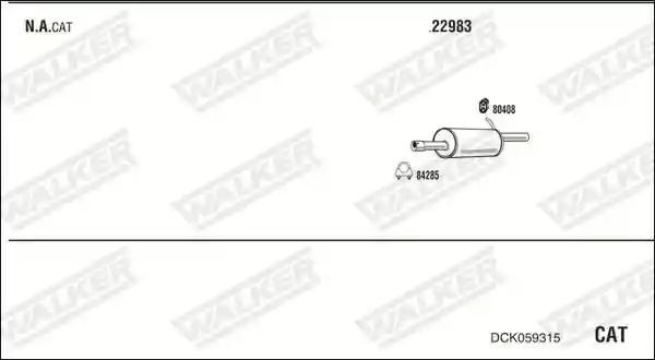 WALKER DCK059315