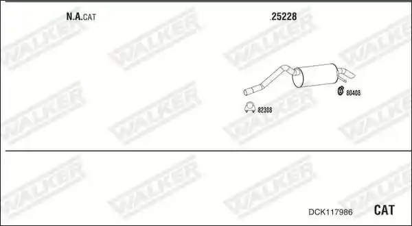 WALKER DCK117986