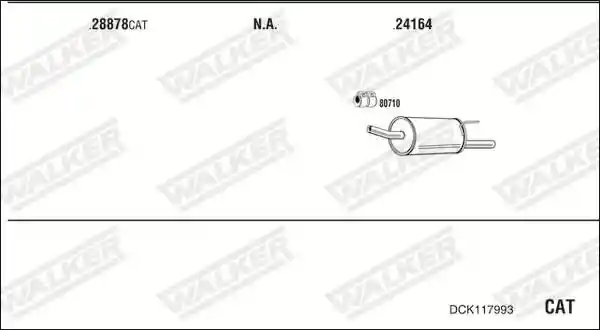 WALKER DCK117993