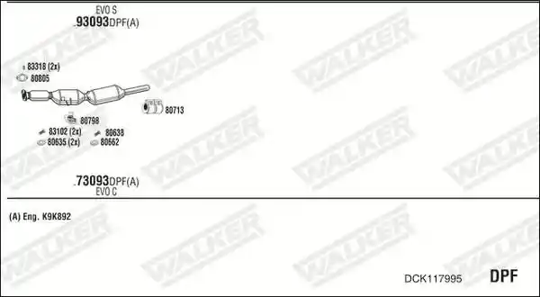 WALKER DCK117995