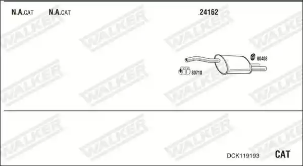 WALKER DCK119193