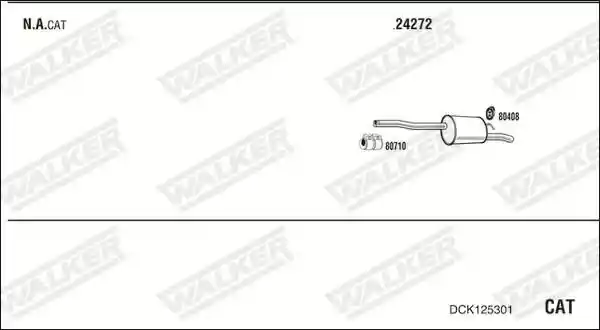 WALKER DCK125301