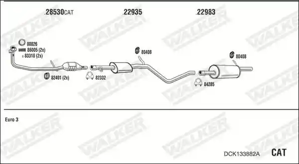 WALKER DCK133882A