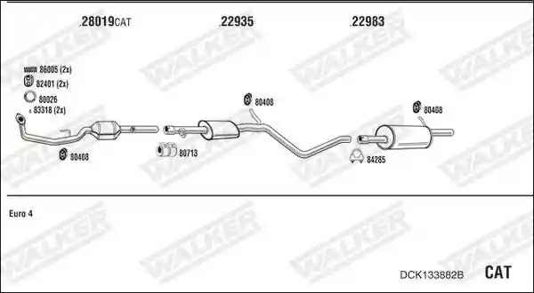 WALKER DCK133882B
