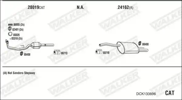 WALKER DCK133896