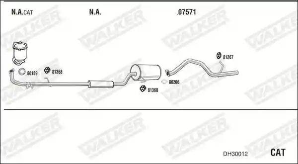 WALKER DH30012