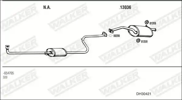 WALKER DH30421