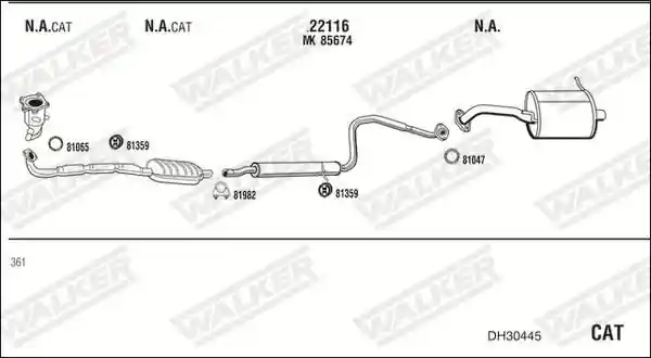 WALKER DH30445