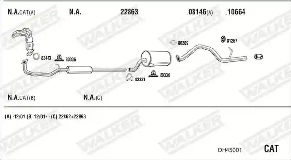 WALKER DH45001