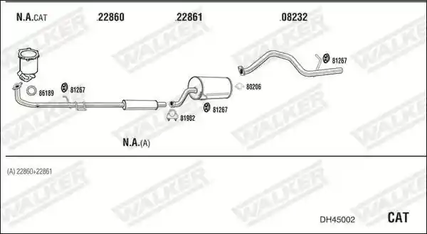 WALKER DH45002