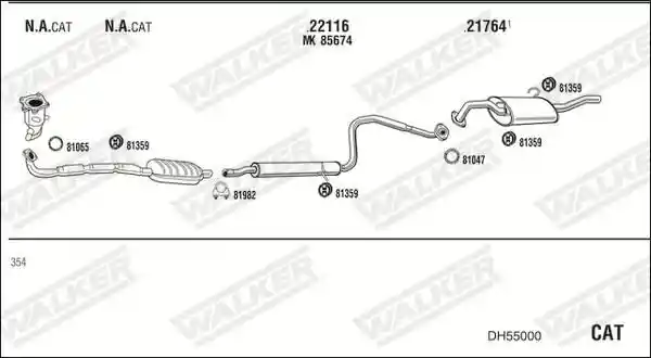 WALKER DH55000