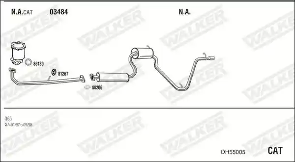 WALKER DH55005