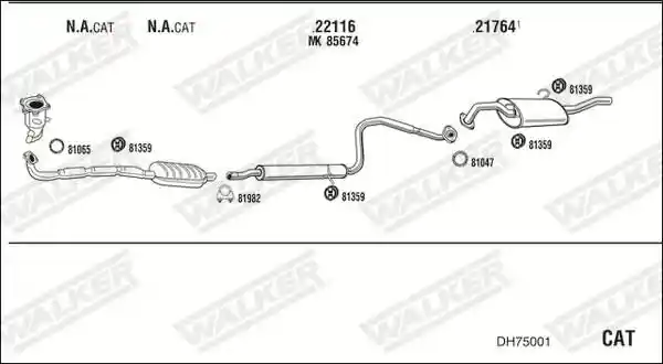 WALKER DH75001