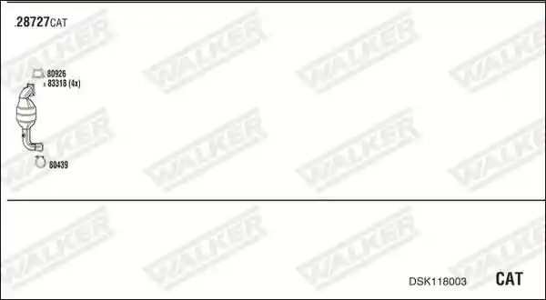 WALKER DSK118003