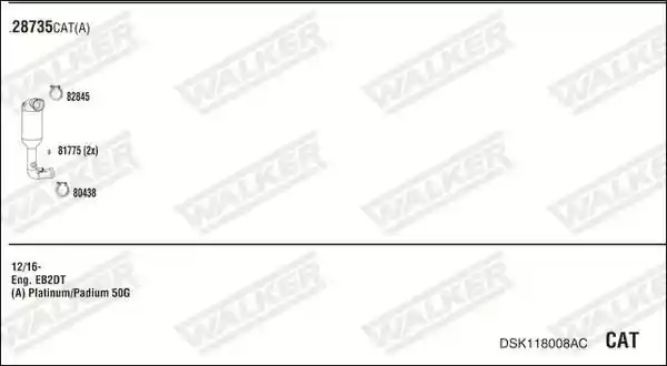 WALKER DSK118008AC