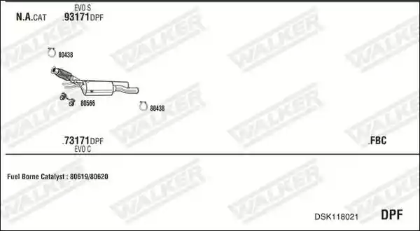 WALKER DSK118021