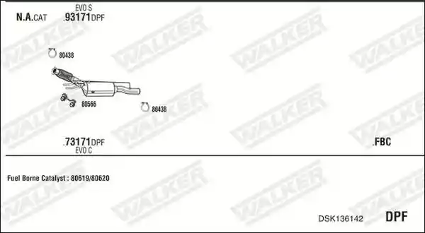 WALKER DSK136142