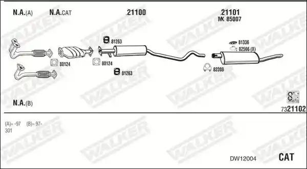 WALKER DW12004