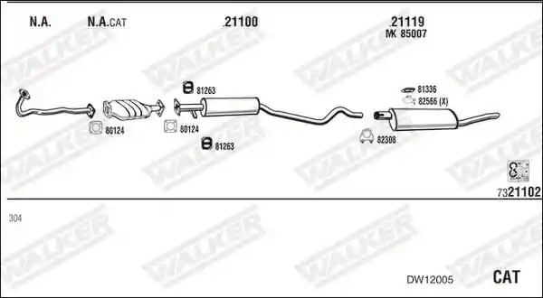 WALKER DW12005
