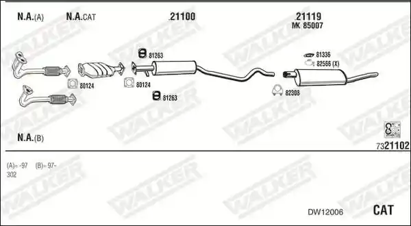WALKER DW12006