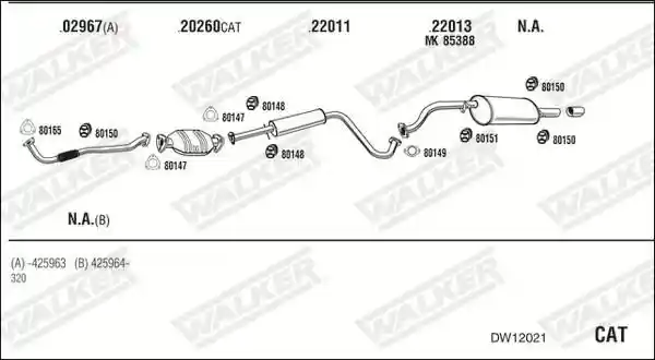 WALKER DW12021