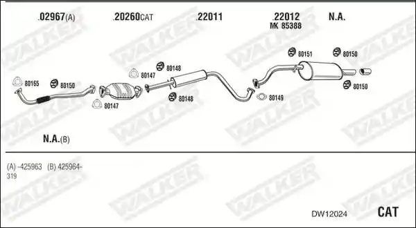WALKER DW12024
