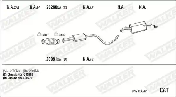 WALKER DW12042