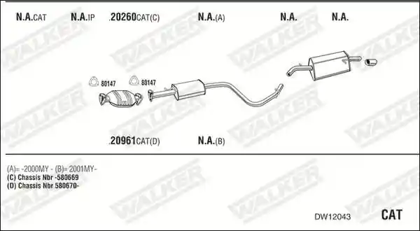 WALKER DW12043