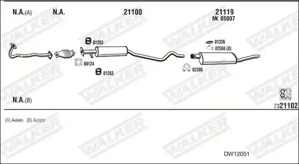 WALKER DW12051