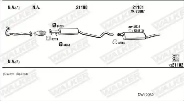 WALKER DW12052