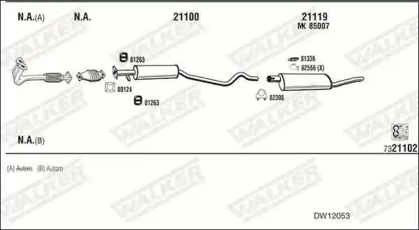 WALKER DW12053