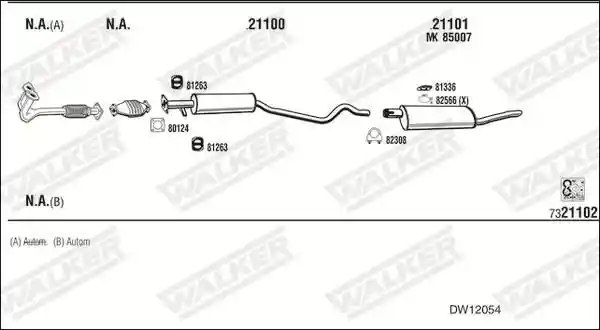 WALKER DW12054
