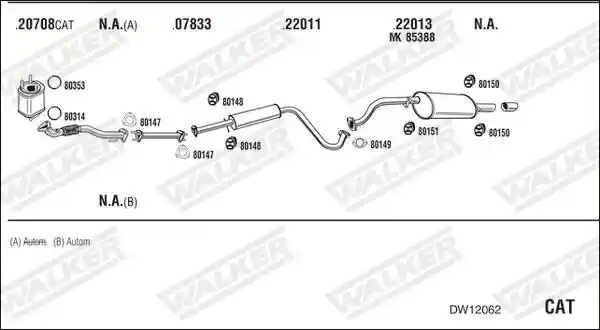 WALKER DW12062