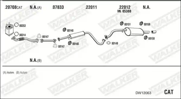 WALKER DW12063
