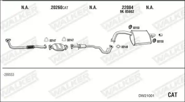 WALKER DW21001