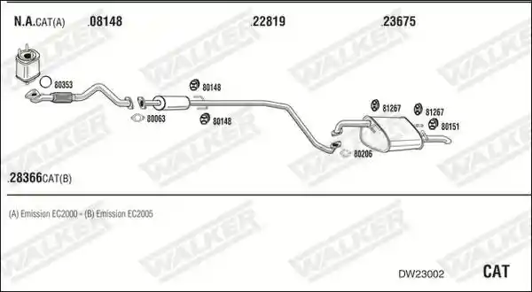 WALKER DW23002