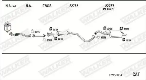 WALKER DW50004