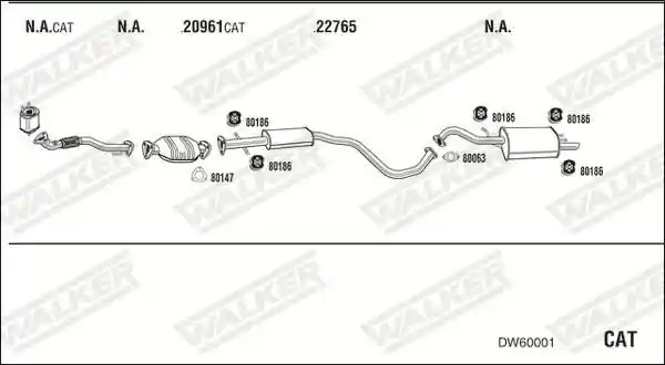 WALKER DW60001