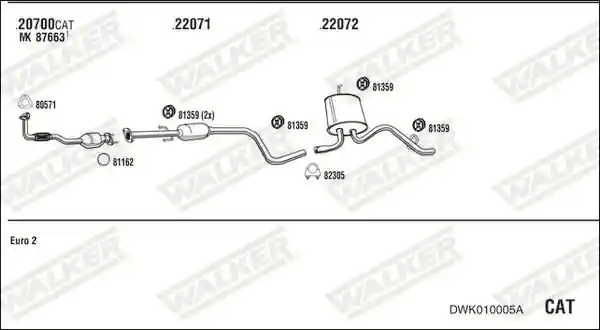 WALKER DWK010005A