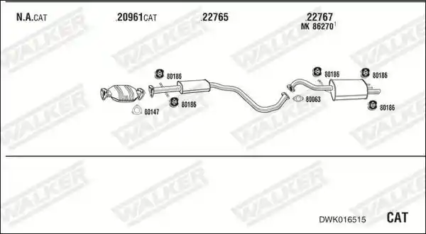 WALKER DWK016515