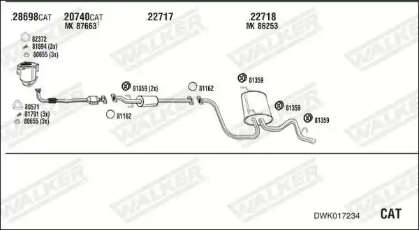 WALKER DWK017234