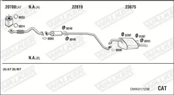 WALKER DWK017236
