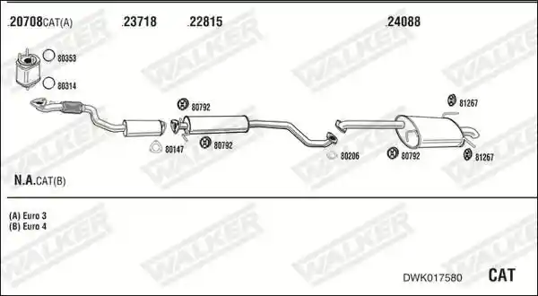 WALKER DWK017580