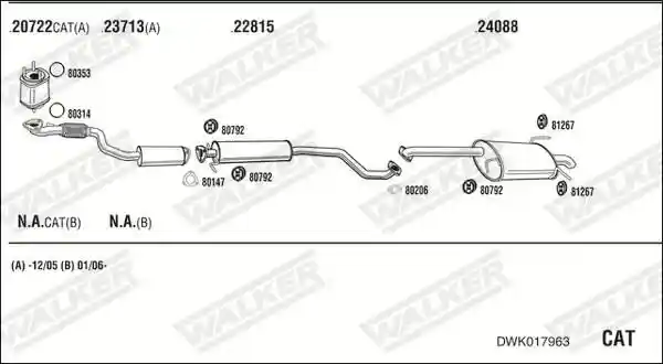 WALKER DWK017963