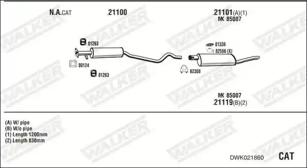 WALKER DWK021860