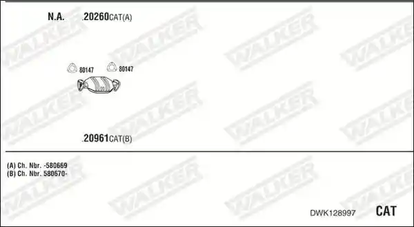 WALKER DWK128997