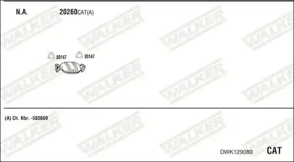 WALKER DWK129080