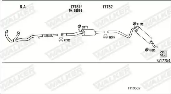 WALKER FI10502