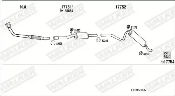 WALKER FI10504A