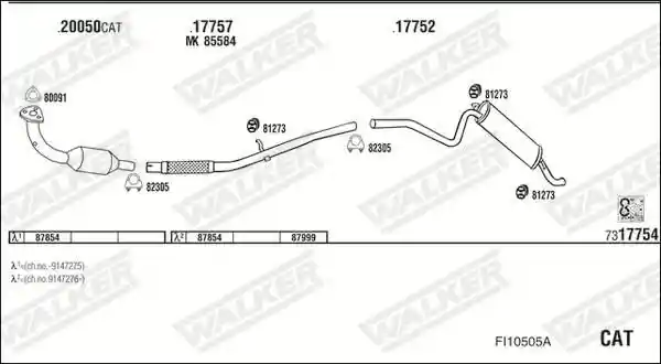 WALKER FI10505A
